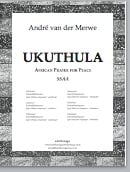 Ukuthula SSAA choral sheet music cover Thumbnail